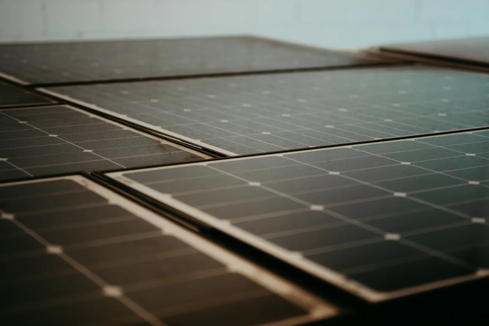 Solarpanel Detail auf Camper